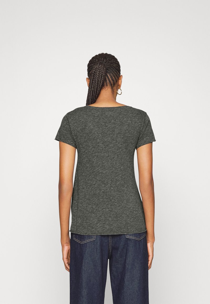 Damen T-Shirts | American Vintage T-Shirt basic anthracite chine/dunkelgrau - FE47004 Damen T-Shirts | American Vintage T-Shirt basic anthracite chine/dunkelgrau - FE47004