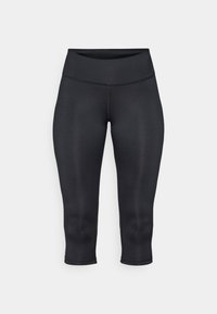 TRAIN LEGGINGS - Αθλητικό παντελόνι 3/4 - black