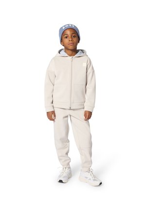 BOSS Kidswear, CARDIGAN À CAPUCHE - Sudadera con cremallera - ecru puce