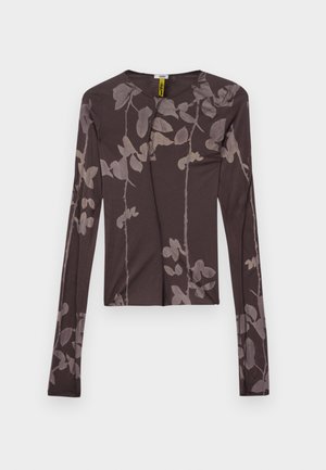 LONG SLEEVE - Maglietta a manica lunga - ganache