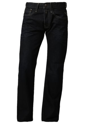 Jeans straight leg - dark-blue denim