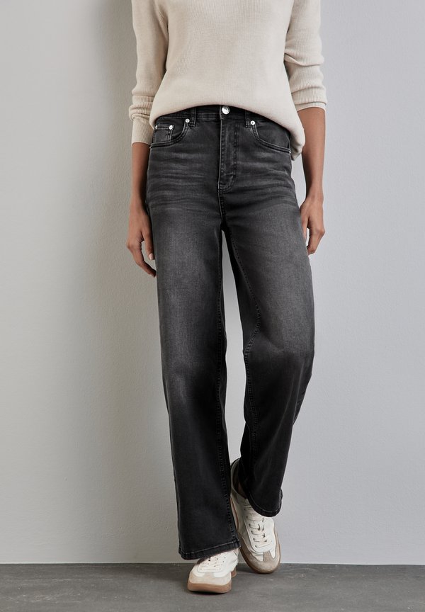 Jeans Straight Leg - schwarz
