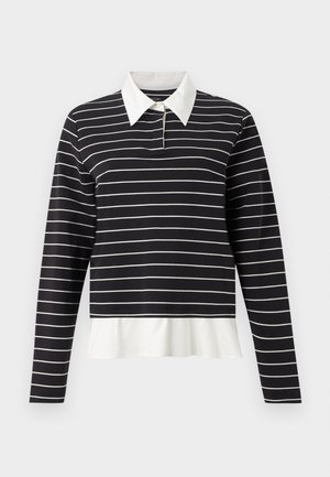 Marc Cain, T-shirt à manches longues - black/white