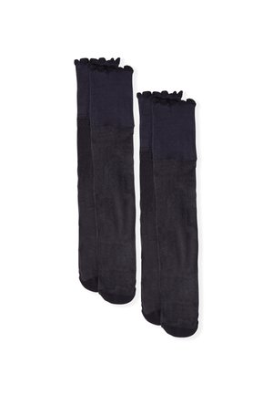 BAS POUDRE MI BAS - Beenwarmers - noir