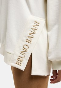 Bruno Banani CASTANEDA - Hoodie - ecru