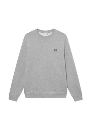 PIECE - Sudadera - light grey/chive green/light sand