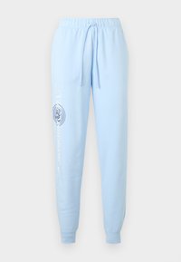 Não selecionado, celestine blue/white