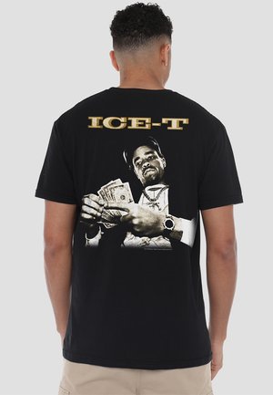 ICE-T - COUNTING MONEY - Print T-shirt - black