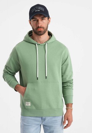 Ombre Hoodie - green