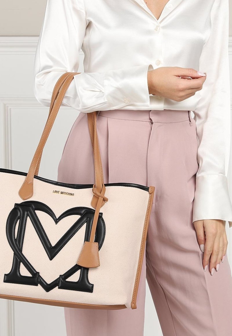 Love Moschino Shopping Bag beige Zalando.at