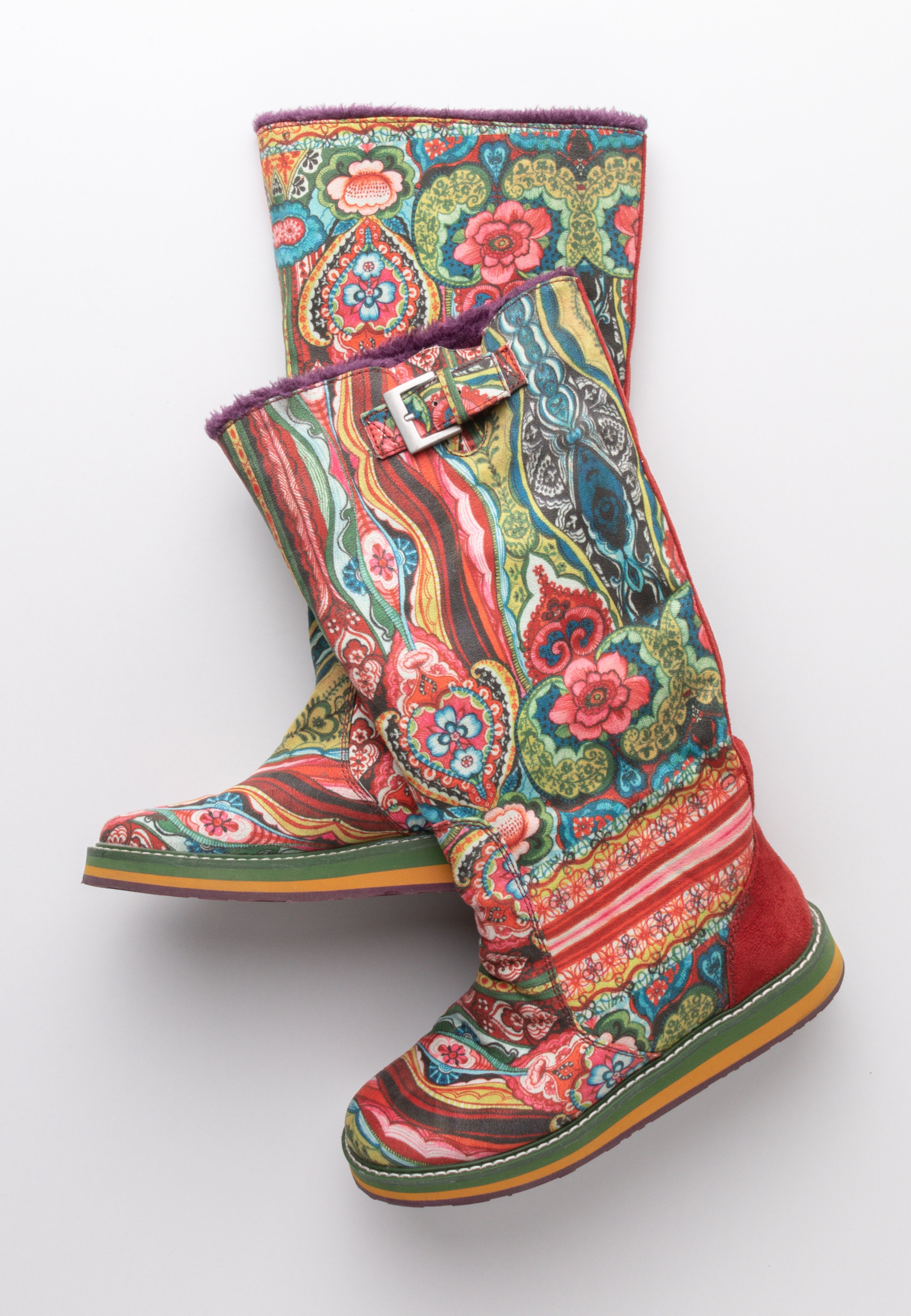 Desigual Botas para la nieve - multi-colored/multicolor - Zalando.es