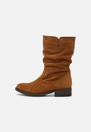 Bottes - cognac