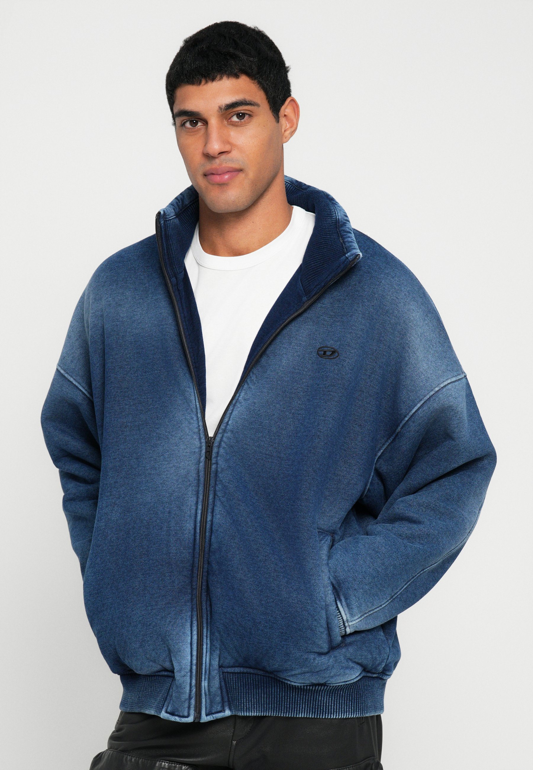 Diesel S BATEL - Denim jacket - blue - Zalando.co.uk