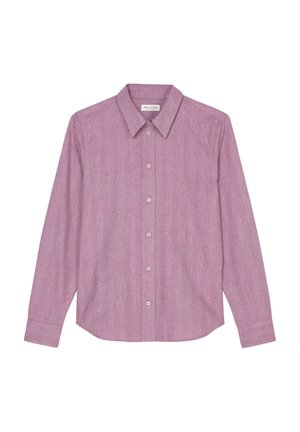 Button-down blouse - purple