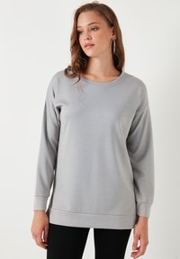 SOFT TOUCH - Športni pulover - grey