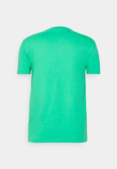 Polo Ralph Lauren CUSTOM SLIM FIT JERSEY CREWNECK T-SHIRT - T-shirt básica - cabo green