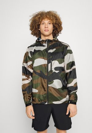 JACKET - Wiatrówka - olive/multi-coloured