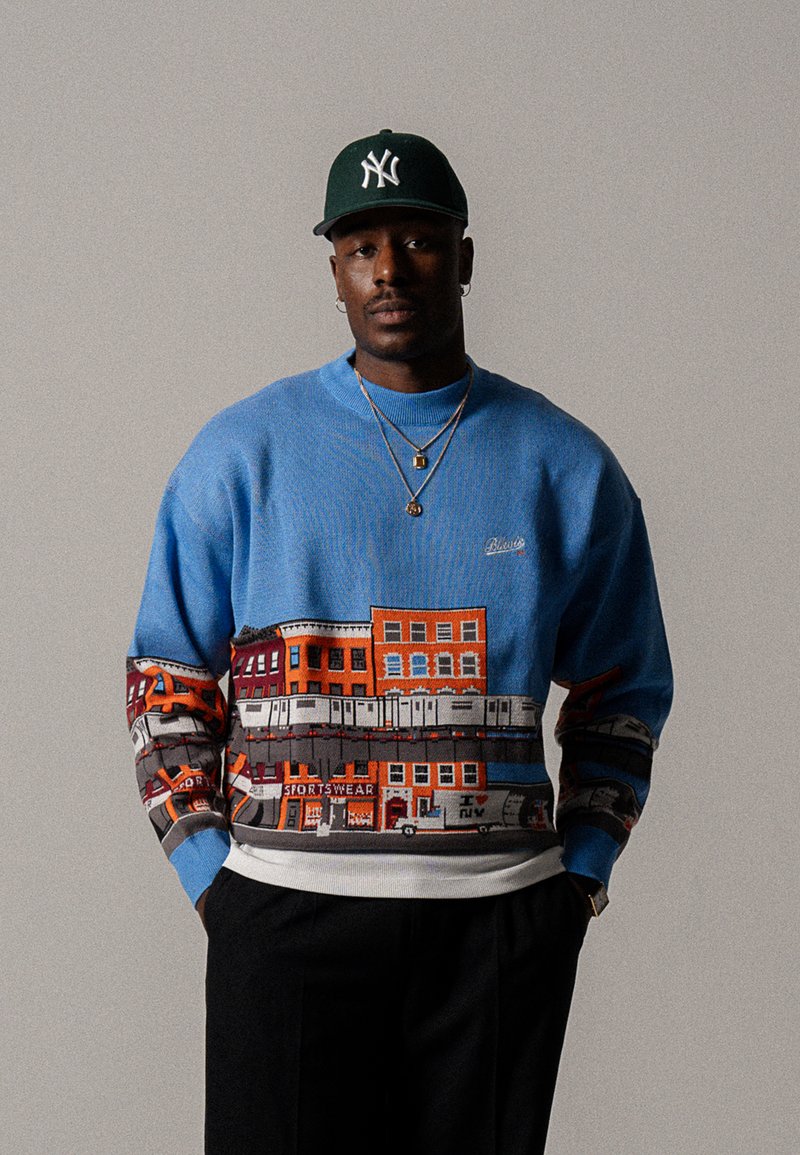 BLKVIS UNISEX - Jumper - blue lolite