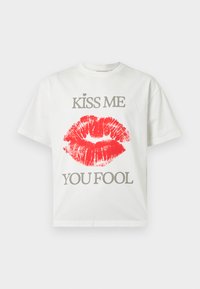 TAKE A HINT UNISEX - T-shirt print - white