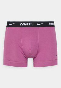 Nike Underwear TRUNK 3 PACK - Cuecas boxer - bordeaux/navy/charcoal heather