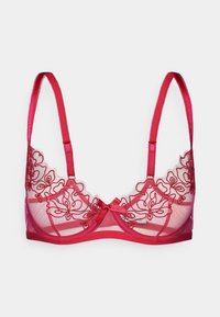 JUNI BRA - Modrček s kostjo - pink/red