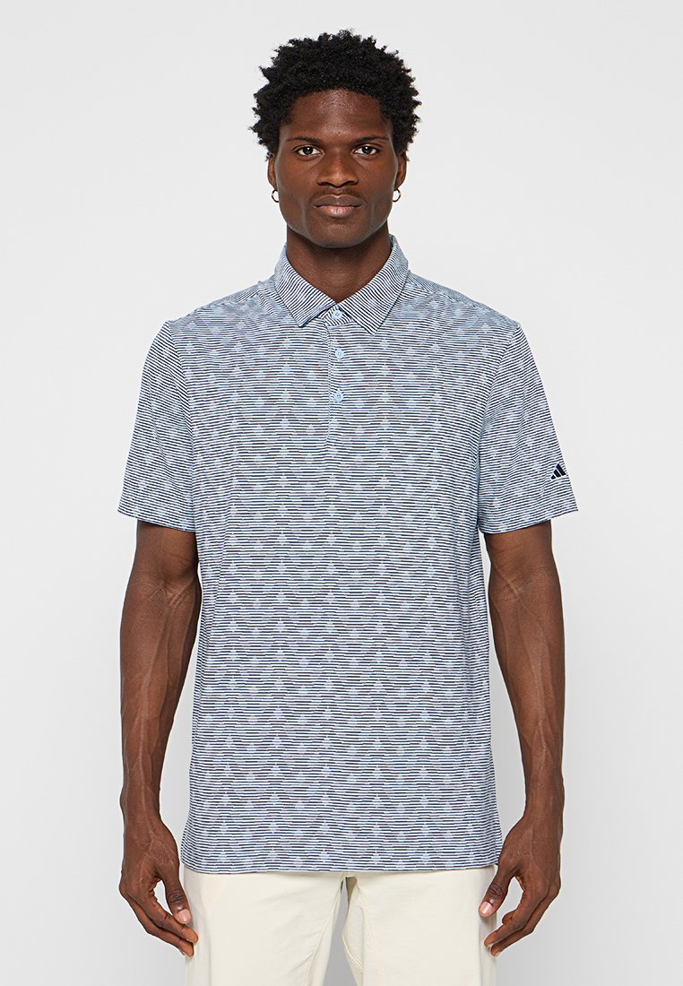 adidas Golf Poloshirt blauw adidas Golf Poloshirt blauw