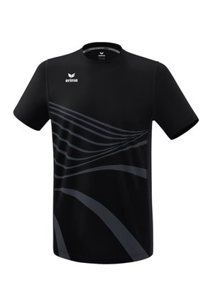 RUNNING RACING - T-Shirt sport - schwarz