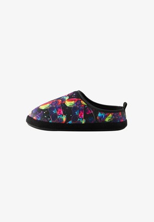 Next, REGULAR FIT WARM - Lahtised kingad - black multicoloured gamer