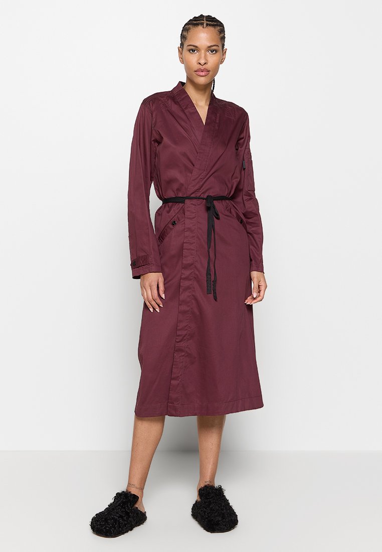 G-Star Jurk bordeauxrood