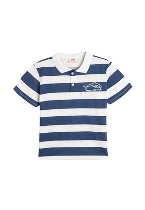 Poloshirts - blue white