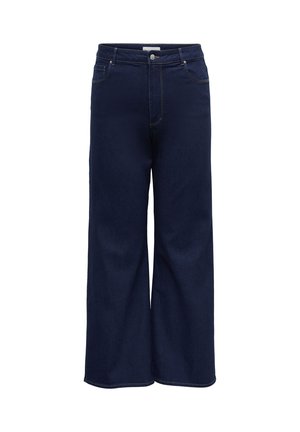 ONLY Carmakoma, Wide-fit CARSNOW High waist Wide Leg Fit - Wide leg - dark blue denim