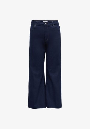 ONLY Carmakoma, Wide-fit CARSNOW High waist Wide Leg Fit - Wide leg - dark blue denim