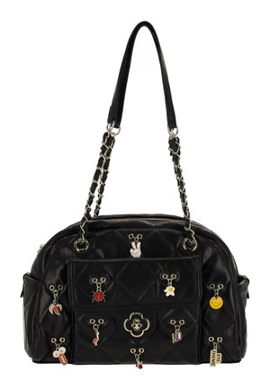 SHOULDER - Bolso de mano - black