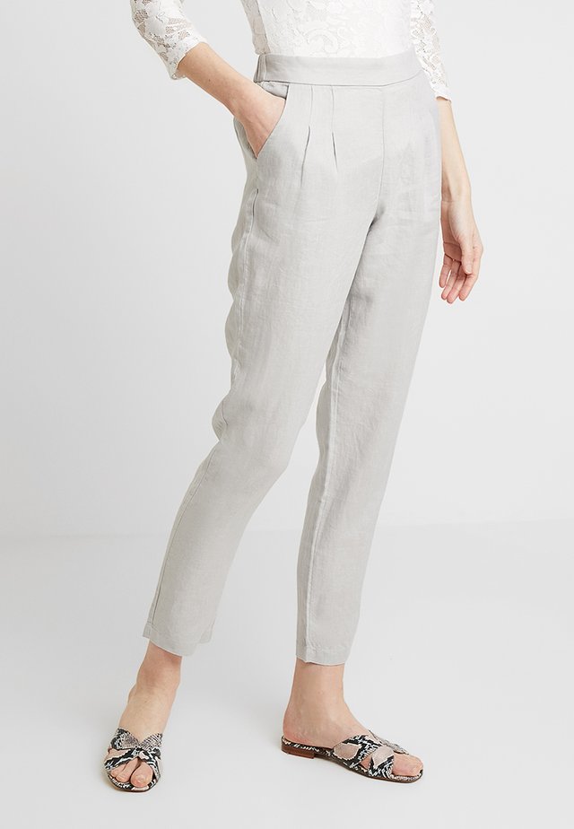 MAISON TROUSER - Spodnie materiałowe - grey