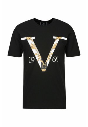 KIANO - Print T-shirt - black