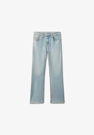 Calvin Klein Jeans, STRAIGHT ANDREW WASH - Straight leg jeans - denim medium