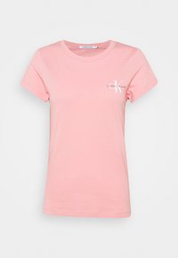 Calvin Klein Jeans MONOLOGO SLIM TEE 2 PACK - T-shirt básica - pink