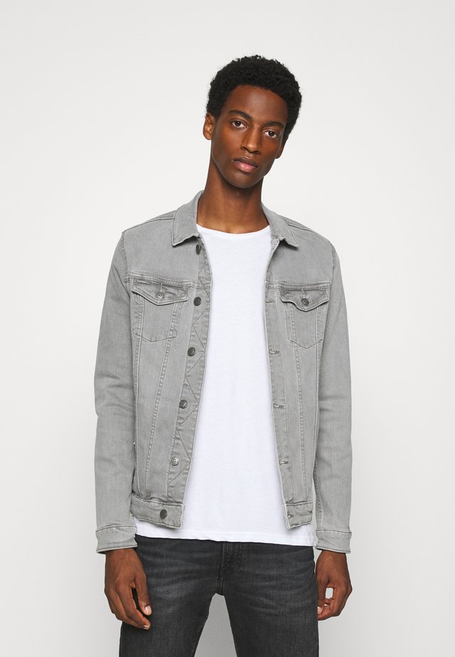 TRUCKER - Denim jacket - medium grey