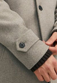 Jack & Jones PREMIUM BLAMELTON SN - Īss mētelis - greige