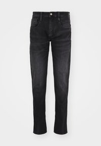 ANBASS PANTS - Blugi slim fit - black delavè