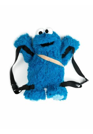 SESAMSTRASSE KRÜMELMONSTER 3D PLÜSCH - Tagesrucksack - blau