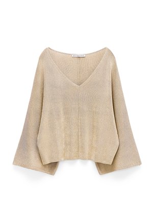 ADOLFO DOMINGUEZ, Pullover - gold