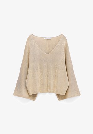 ADOLFO DOMINGUEZ, Pullover - gold