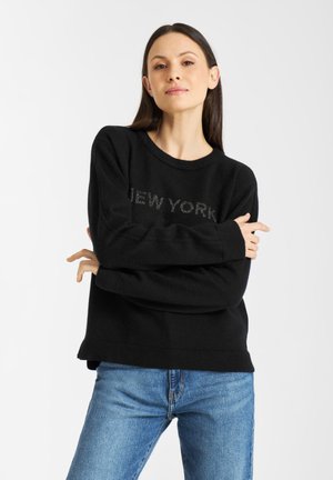 Jersey de punto - schwarz
