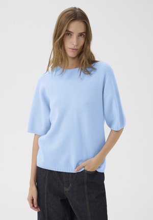 BETTA ONECK - T-shirt basic - chambray blue