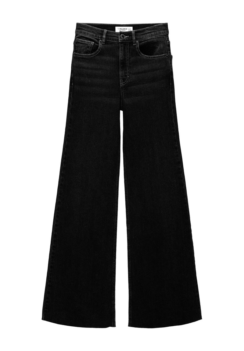 PULL&BEAR Flared Jeans zwart