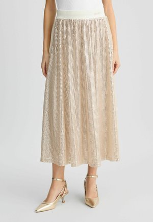 SEQUIN  - Gonna a campana - off white