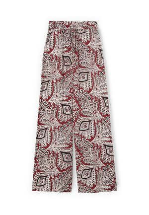 Motivi, PANTALONI PALAZZO CON STAMPA - Stoffhose - bordeaux