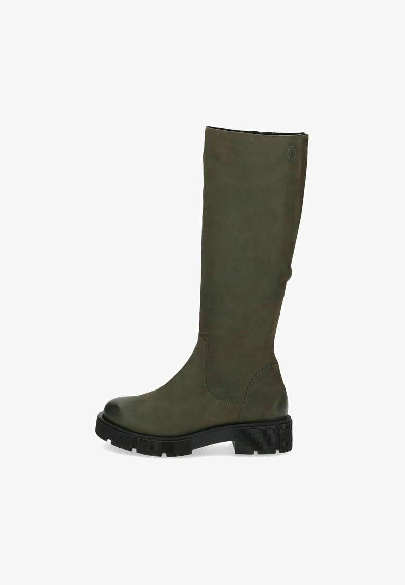 Caprice Platform boots - cactus nubuc/green - Zalando.ie