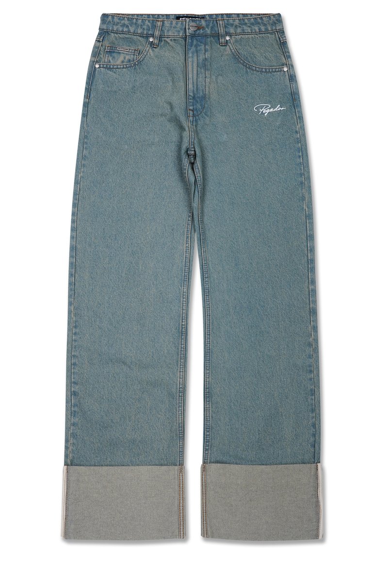 Pegador Flared Jeans blauw denim/bluedenim